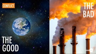 THE
GOOD
THE
BAD
CONFLICT
 