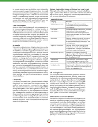 UN Sustainable Development Goals- Getting started guide for UN SDSN | PDF