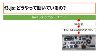 f3.js: ɤäƄӤƤΣ
Intel EdisonʤɤΥޥ
Node.js
JavaScriptΥ``
 
