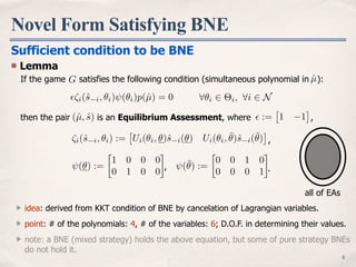 Transition Models of Equilibrium Assessment in Bayesian Game PDF