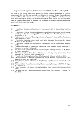 Artificial Intelligence and Machine Learning Based Plant Monitoring | PDF