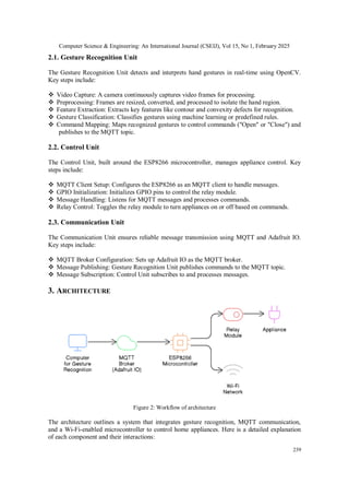 The Future is Gestural: Smart Appliance using Open CV and IoT | PDF