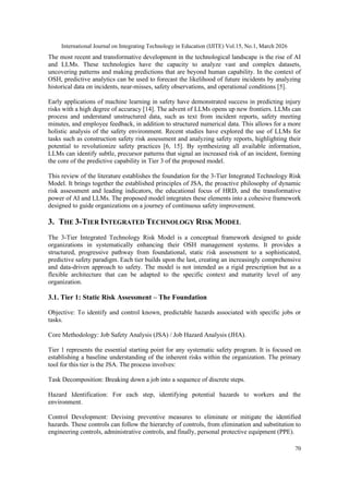 THE 3-TIER INTEGRATED TECHNOLOGY RISK MODEL FOR OCCUPATIONAL SAFETY AND ...