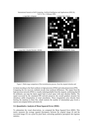 ANALYSIS OF THE IMPACT OF EIGHT-BIT REDUCED PRECISION ON IMAGE ...