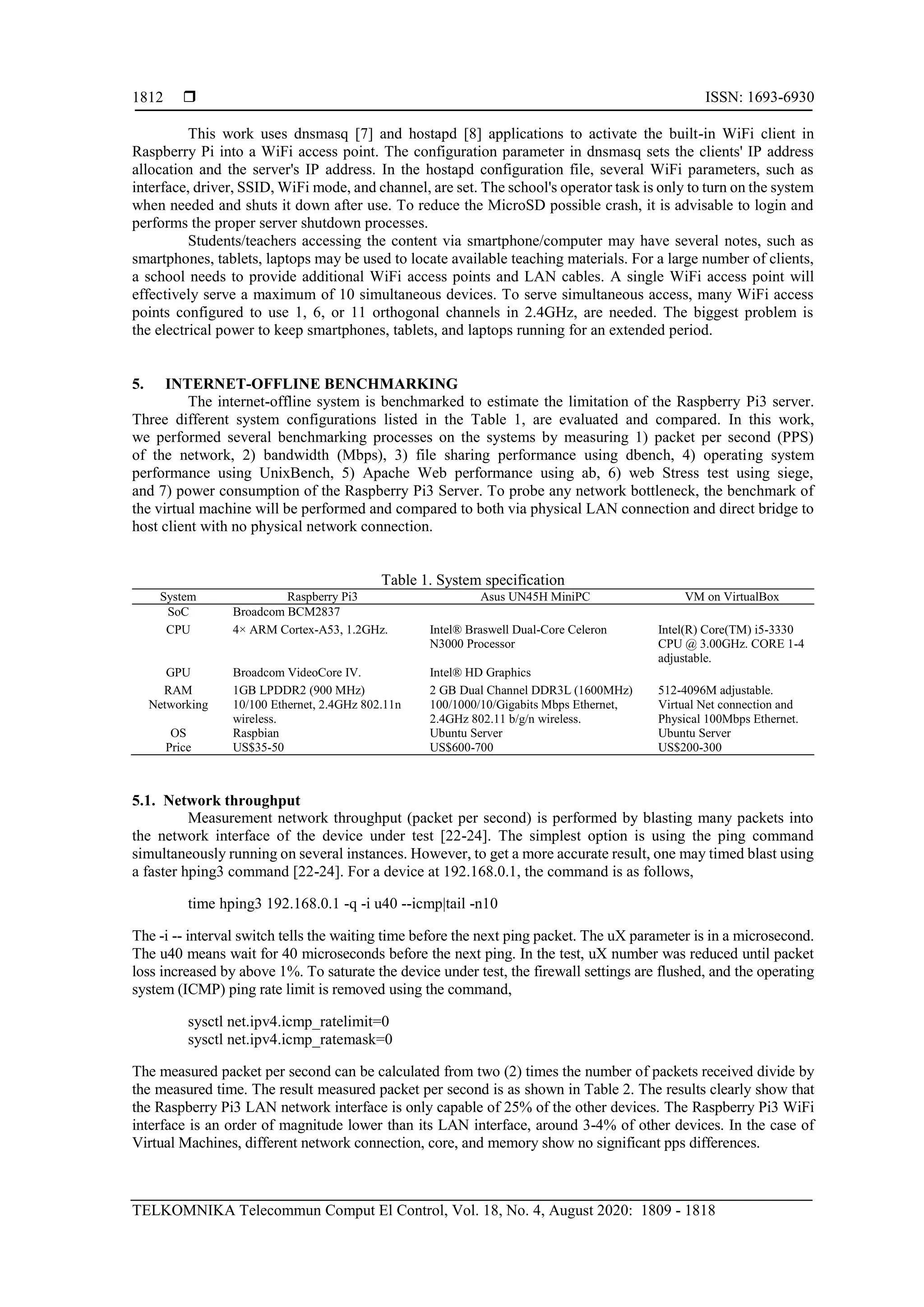 Internet-offline solution: detail description and benchmarking | PDF