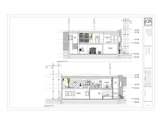 Level 1 Floor Plan
363' - 0"
Level 2 Floor Plan
373' - 0"
Level 4
383' - 0"
Level 5
385' - 0"
Level 3
376' - 4"
Foundation
360' - 0"
116 SF
Dining Room
299 SF
Kitchen 152 SF
Entry
270 SF
Living room
165 SF
Office
361 SF
Entrance
1416 SF
Retail Space
Level 1 Floor Plan
363' - 0"
Level 2 Floor Plan
373' - 0"
Level 4
383' - 0"
Level 5
385' - 0"
Level 3
376' - 4"
Foundation
360' - 0"
116 SF
Dining Room
152 SF
Entry
104 SF
Hall
164 SF
Parent Bedroom
165 SF
Office
361 SF
Entrance
1416 SF
Retail Space
7/12/2016
KellyAgrey
7801StylusDr.
SanDiego,Ca92108
951-966-5865
Kellyagrey@gmail.com
724hamiltonst.
Allentown,PA18101
A-10
BuildingSections
BenningtonResidence
No.DescriptionDate
1/4" = 1'-0"
1 East-West Building Section
1/4" = 1'-0"
2 North-South Building Section
 