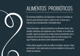 probioticos caseiros