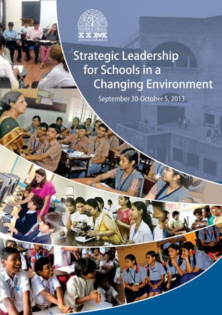 Strategic Leadership
for Schools in a
Changing Environment
 