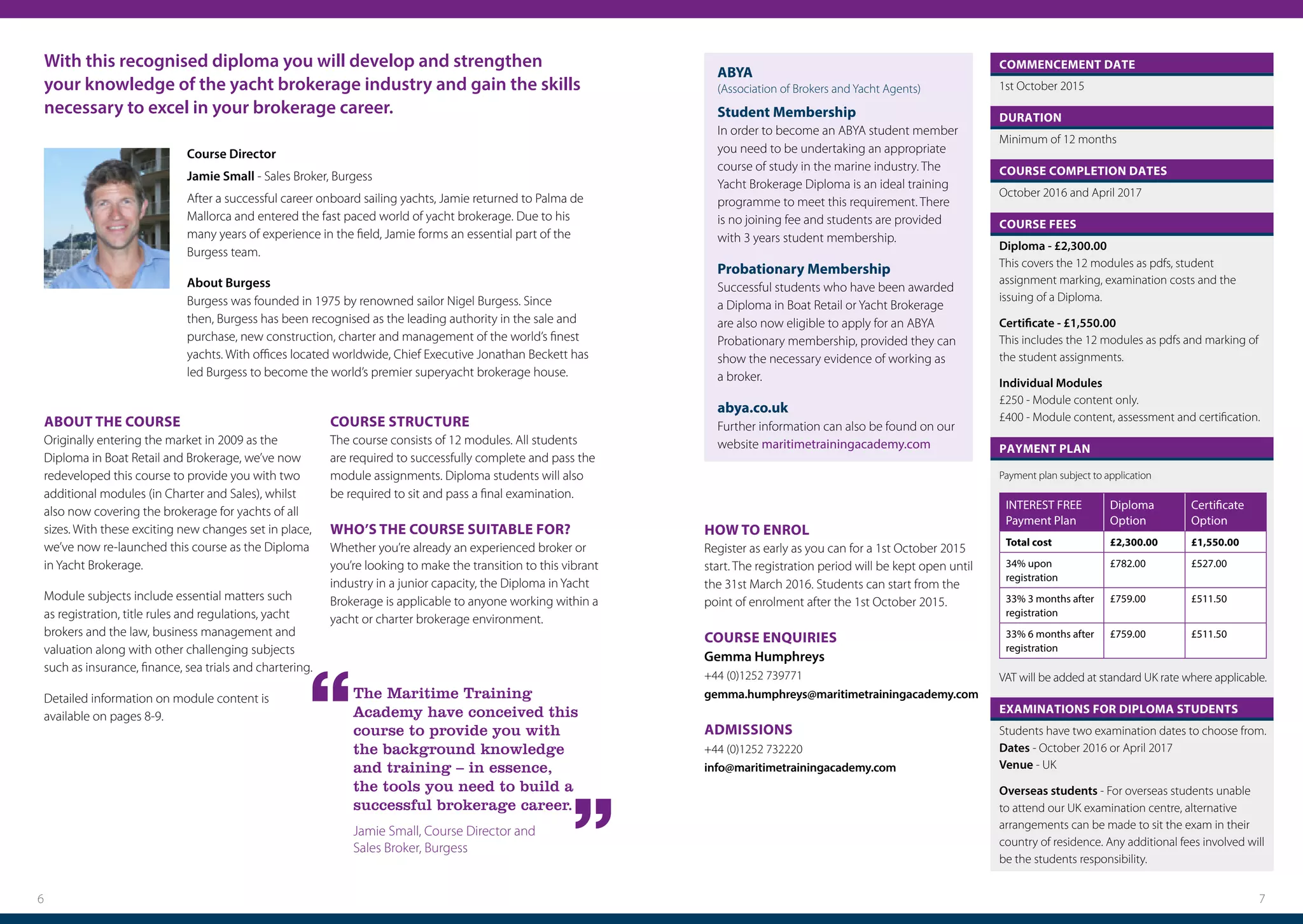 3534 Yacht Brokerage Brochure | PDF