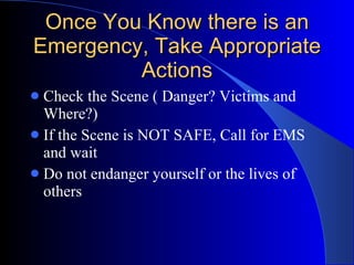 15 1 providing first aid | PPT