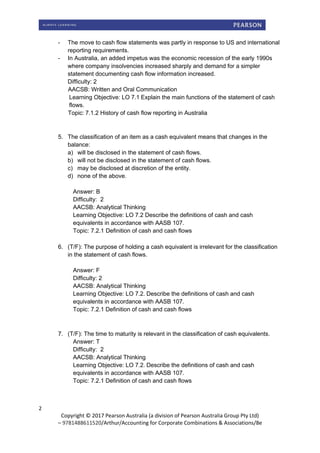 Accounting for Corporate Combinations and Associations Australian 8th ...