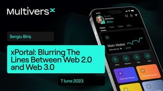 Sergiu Biris (MultiversX) - Blurring the Lines Between Web 2.0 and Web 3.0