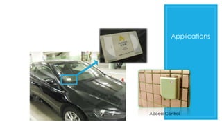 Applications
Autotoll (Electronic toll collection)
Access Control
 