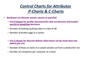 Quality Control Chart | PPT | Science
