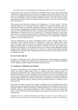 THE TRANSFORMATION RISK-BENEFIT MODEL OF ARTIFICIAL INTELLIGENCE ...