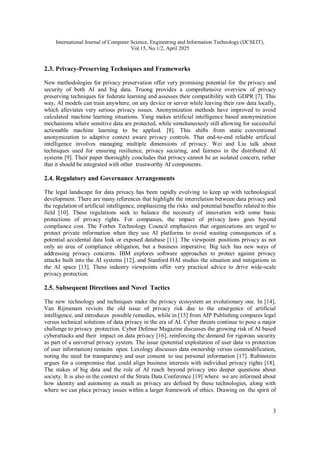 HARNESSING AI FOR DATA PRIVACY THROUGH A MULTIDIMENSIONAL FRAMEWORK | PDF