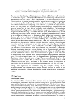 Penrec: A Recommender System For Pension Savings | PDF