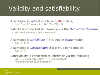 Propostional logic and model checking.ppt