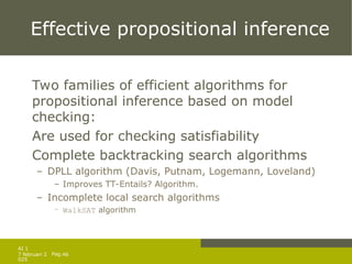 Propostional logic and model checking.ppt