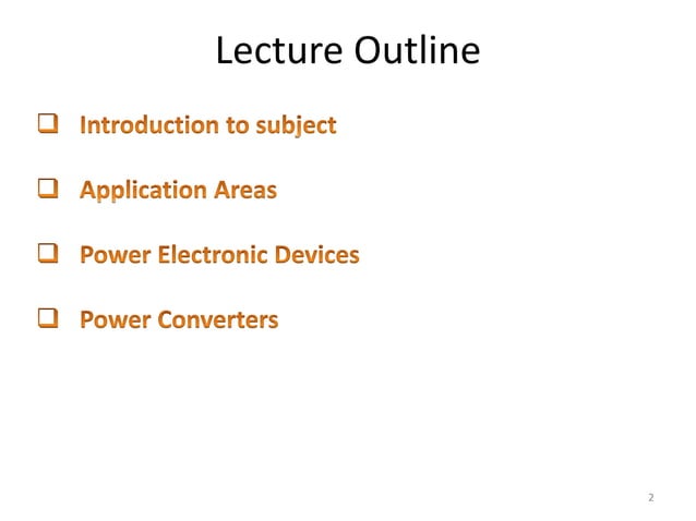Power Electronics | PPTX