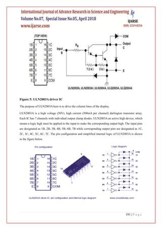 LED MATRIX SCROLLING | PDF