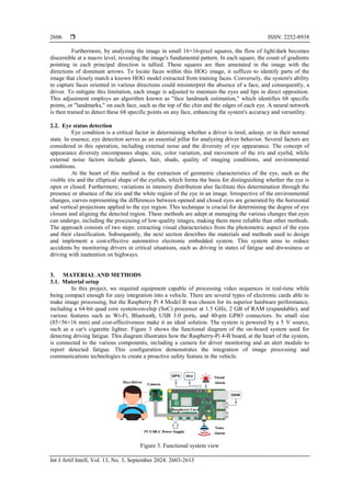 Design and implementation of a driving safety assistant system based on ...