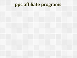 ppc affiliate programs
 