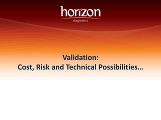 Using reference materials to meet validation & verification ...