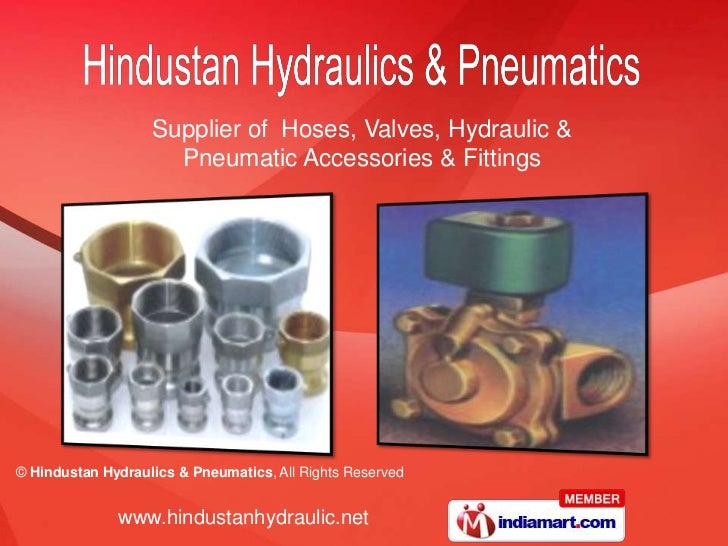 Hydraulics Pumps & Valves by Hindustan Hydraulics & Pneumatics Chennai