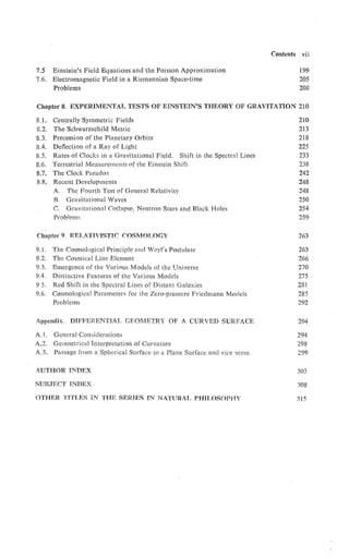 Theory Of Relativity 2nd Edition Pathria R K | PDF