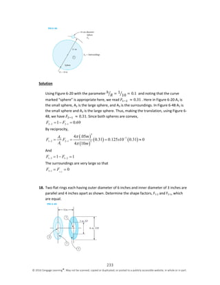 Heat and Mass Transfer 2nd Edition Kurt Rolle Solutions Manual | PDF