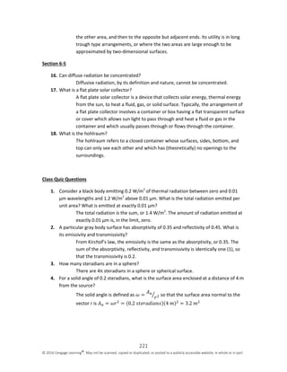 Heat and Mass Transfer 2nd Edition Kurt Rolle Solutions Manual | PDF