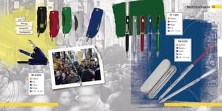 Multifuncionales
FM-6024
Aluminio
Metálico
Negra
N/A
2.5 x 1.5 cms
m
c
t
g
a
BP-KNIFE
Plástico
N/A
Negra
Goma
4.5 x 1.0 cms
m
c
t
g
a
Luz
Navaja
Bolígrafo
Destapador
43
FP-1365
Plástico
Metálico
Negra
N/A
3.8 x 1.0 cms
m
c
t
g
a
 