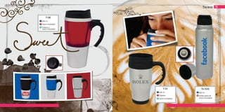 Termos
T-01
450 ml
Plástico
Acero Inoxidable
c
i
e
T-06
c
i
e
Tb-500
500 mlc
m
400 ml
Acero Inoxidable
Plástico y
Acero Inoxidable
Doble pared de
Acero Inoxidable
79
 