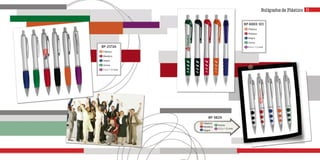 BP-2173A
Plástico
Metálico
Negra
Goma
3.2 x 1.0 cms
m
c
t
g
a
Bolígrafos de Plástico 11
BP-6693-101
Plástico
Plástico
Negra
Goma
4.5 x 1.3 cms
m
c
t
g
a
BP-3829
Plástico
Metálico
Negra
Goma
3.2 x 1.0 cms
m
c
t
g
a
 