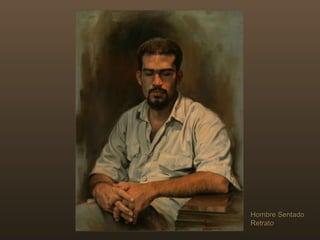 Hombre Sentado Retrato 