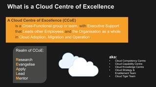 Creating an Enterprise Cloud Centre of Excellence Slide 5