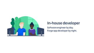 In-house developer
Software engineer by day.
Forge app developer by night.
 