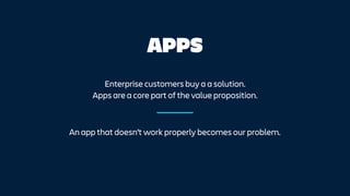 Building Apps With Enterprise in Mind