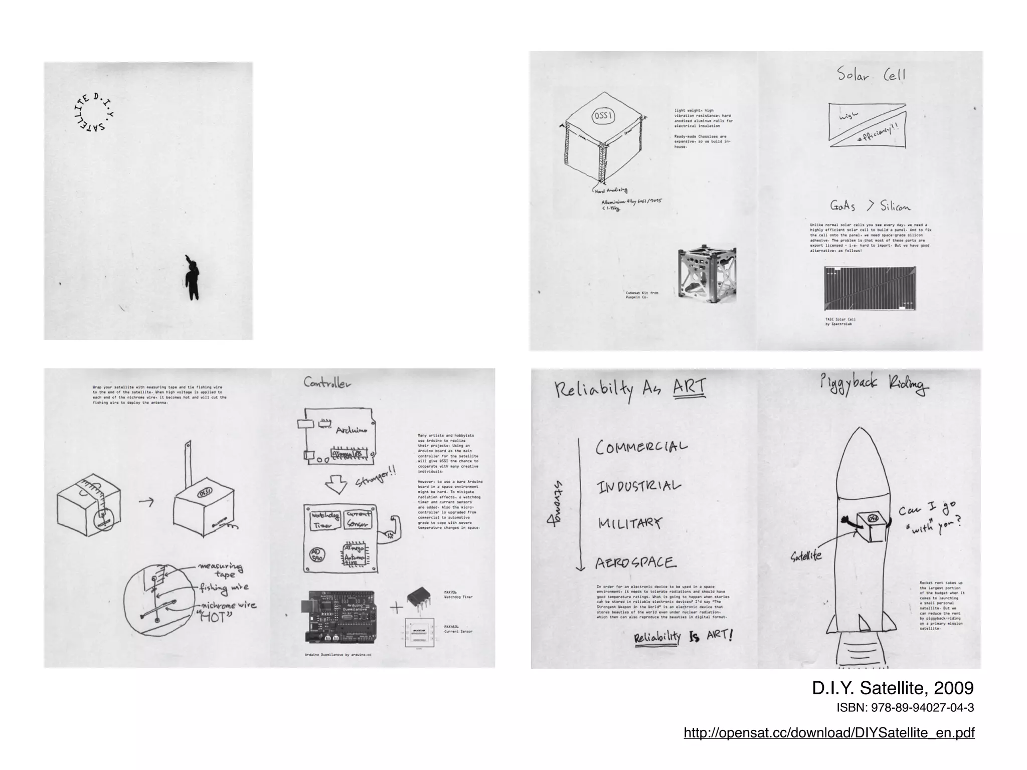 D.I.Y. Satellite, 2009
ISBN: 978-89-94027-04-3
http://opensat.cc/download/DIYSatellite_en.pdf