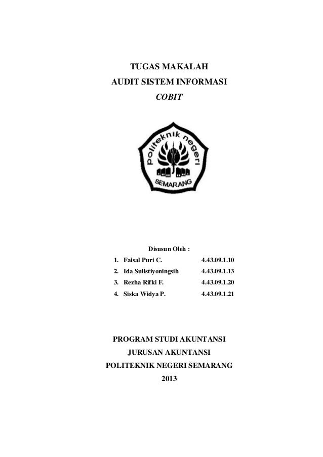 153084837 Makalah Cobit