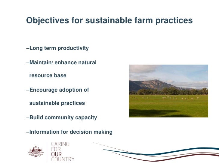 sustainable farm practices