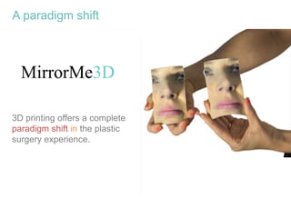 Using 3DP in Plastic & Reconstructive Surgery | PPTX