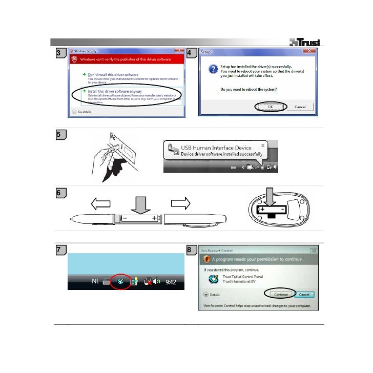 15357 Trust Sketch Design Tablet Mouse
