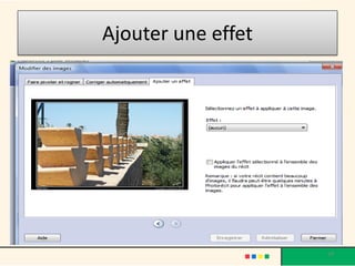 Ajouter une effet




                    19
 