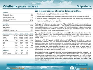 Ata Finance Group
Valuation
Current Price, TL 4.41
12-mth Target Price, TL 6.28
Expected Dividend Yield 2.3%
Expected Pric...