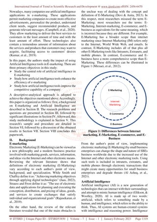 Impact of Artificial Intelligence on E marketing | PDF