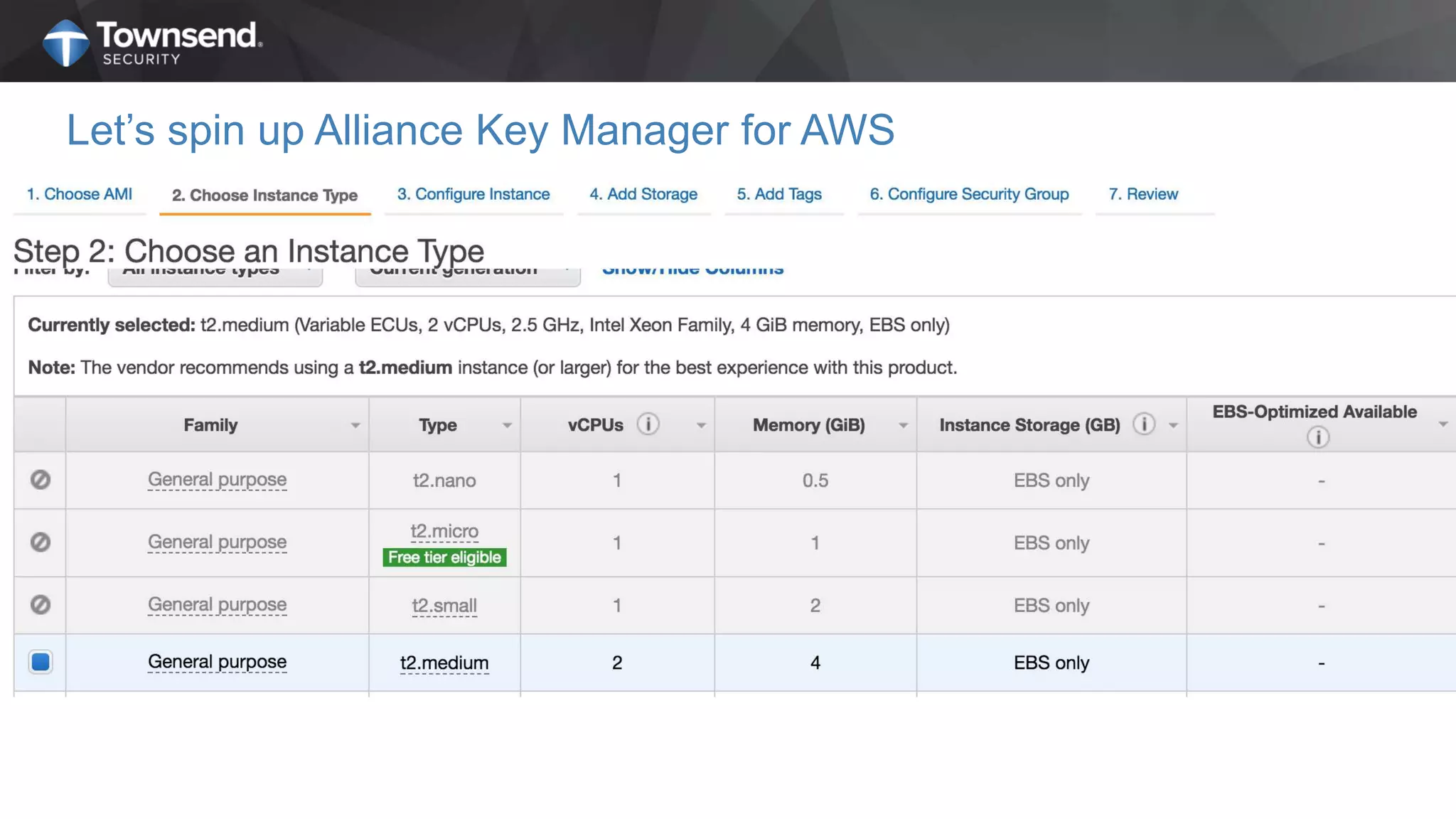 Let’s spin up Alliance Key Manager for AWS
 