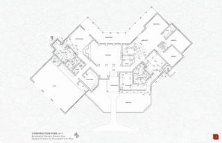 CONSTRUCTION PLAN: N.T.S.
Residential Design: Barrier Free
Marker Overlay on Provided Floor Plan
4
 