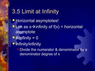 1541 infinite limits | PPT